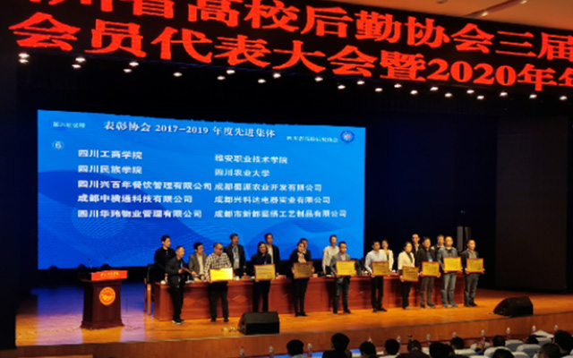 <b>喜訊丨成都中橫通科技有限公司獲“優(yōu)秀服務(wù)企業(yè)”殊榮！</b>